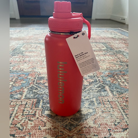 lululemon athletica Accessories - Lululemon 32 oz Water Bottle/Pink/Coral/NWT
